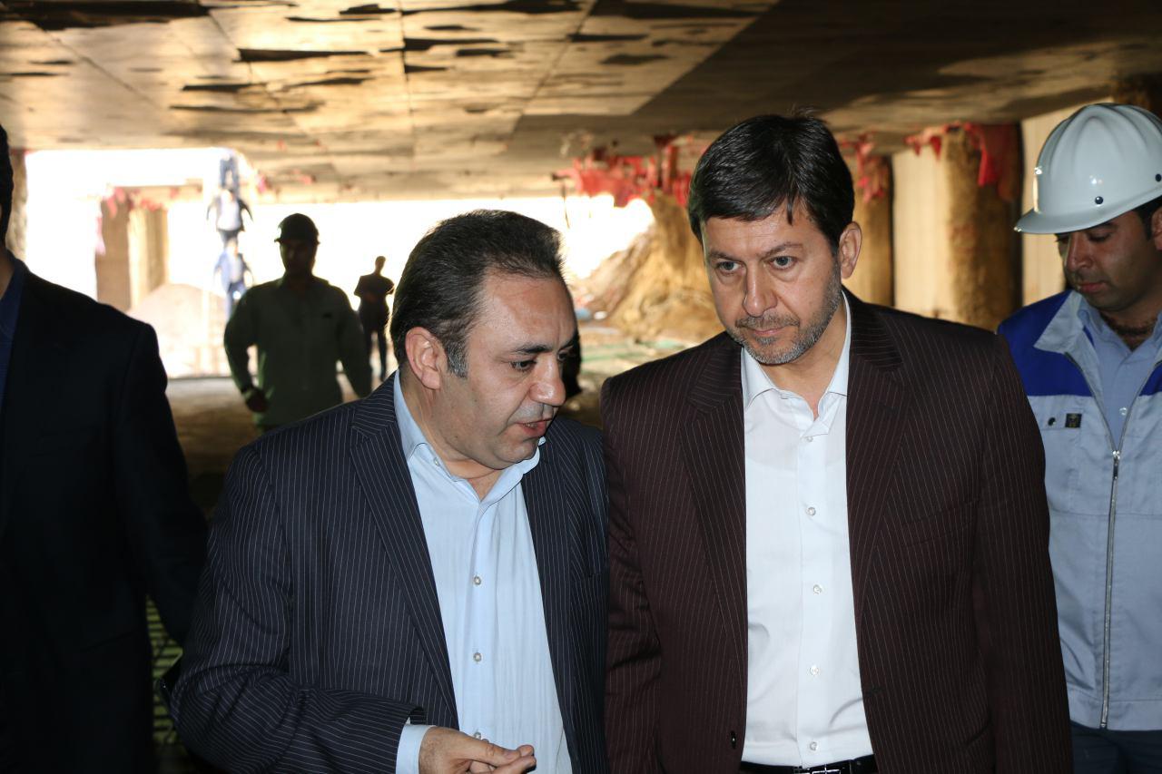 دیدار مدیر عامل شرکت گروه سرمایه‌گذاری مسکن با شهردار اصفهان