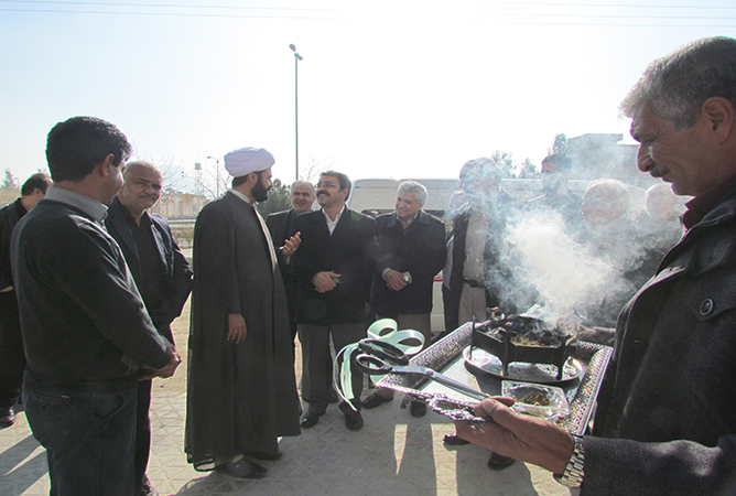 افتتاح مسجد امام محمد باقر در زاینده رود آذر93