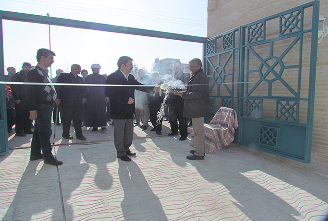 افتتاح مسجد امام باقر در زاینده رود آذر93