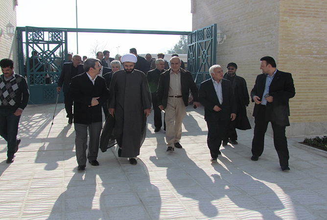 افتتاح مسجد امام باقر در زاینده رود آذر93