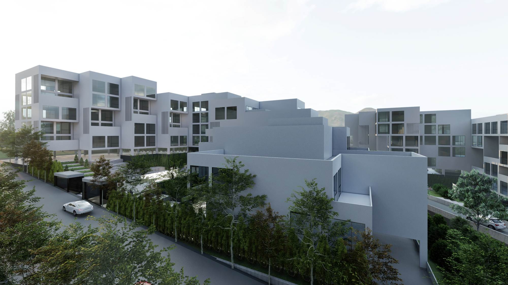 کانسپت معماری ارغوان پردیس