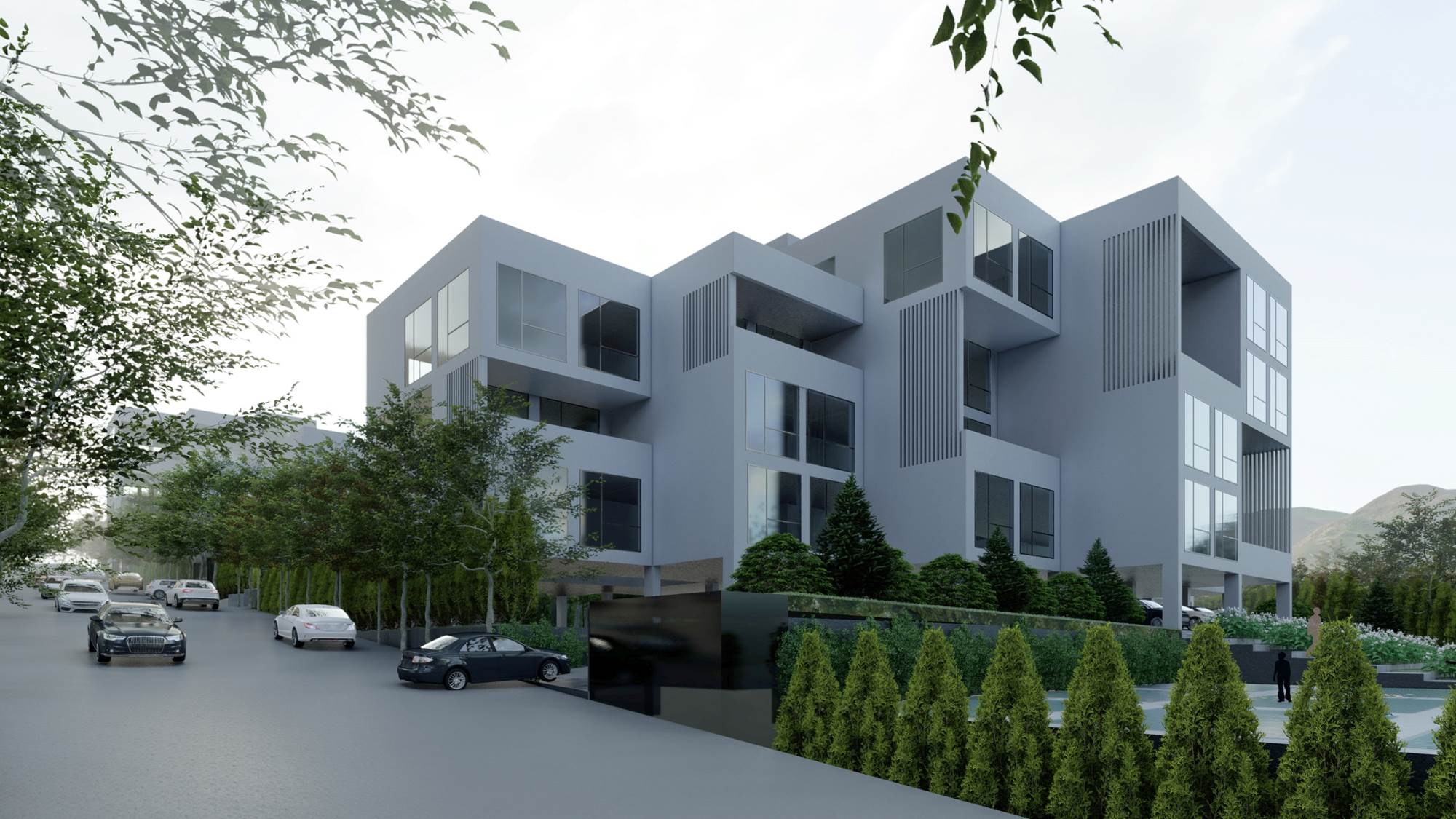 کانسپت معماری ارغوان پردیس