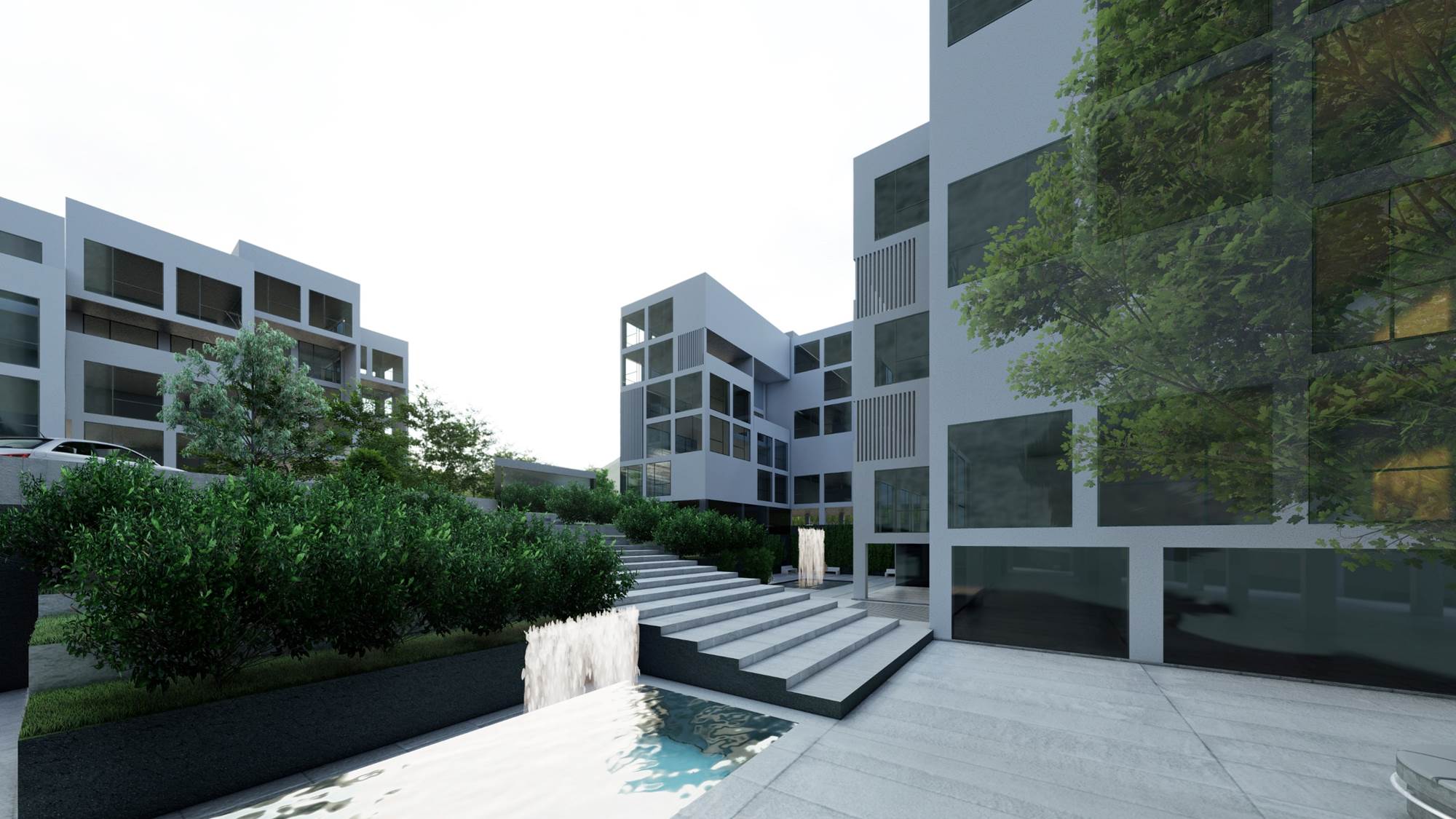 کانسپت معماری ارغوان پردیس