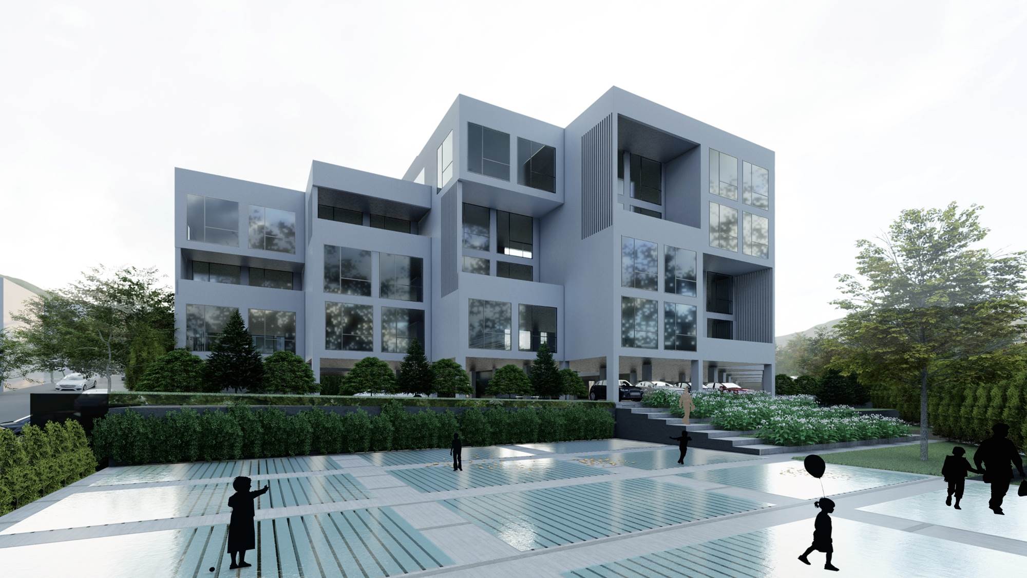 کانسپت معماری ارغوان پردیس