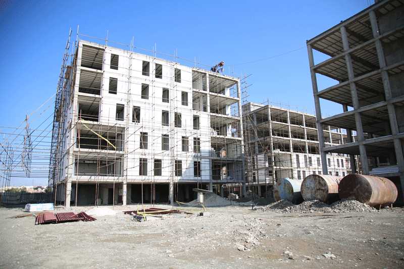 بازدید از مرکز شهر و پروژه بنفشه مهر ماه 99