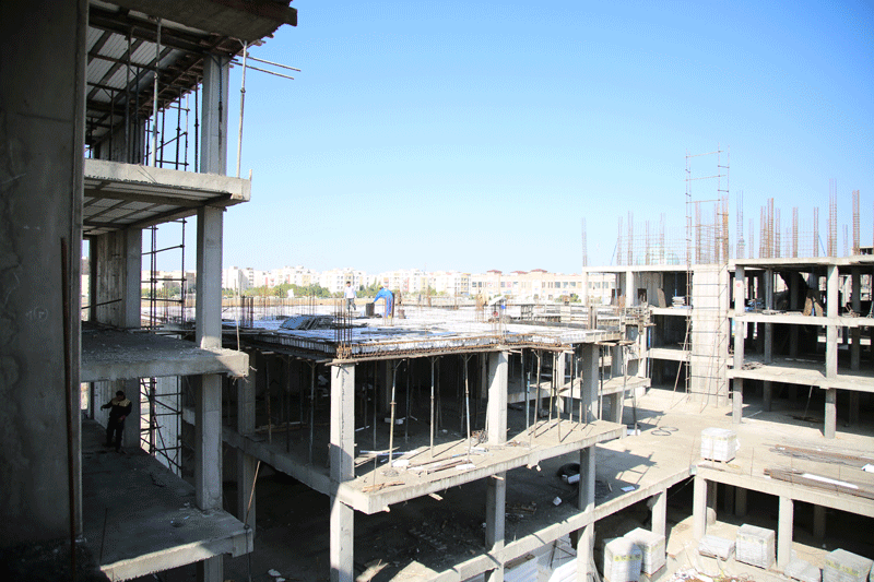 بازدید از مرکز شهر و پروژه بنفشه مهر ماه 99