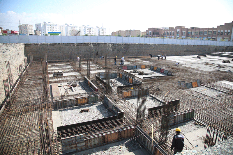 بازدید از مرکز شهر و پروژه بنفشه مهر ماه 99