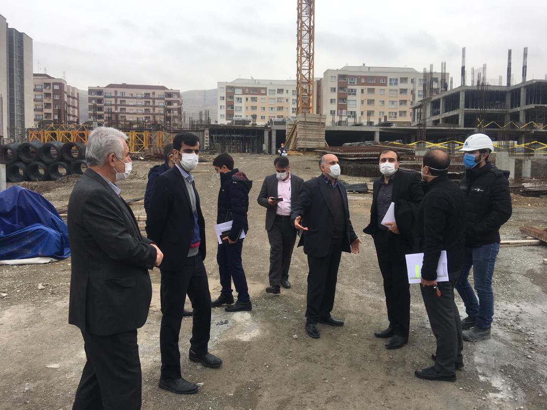 بازدید رییس شعبه مستقل مرکزی بانک مسکن از پردیس