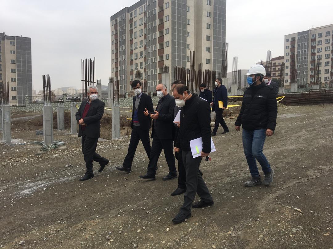 بازدید رییس شعبه مستقل مرکزی بانک مسکن از پردیس