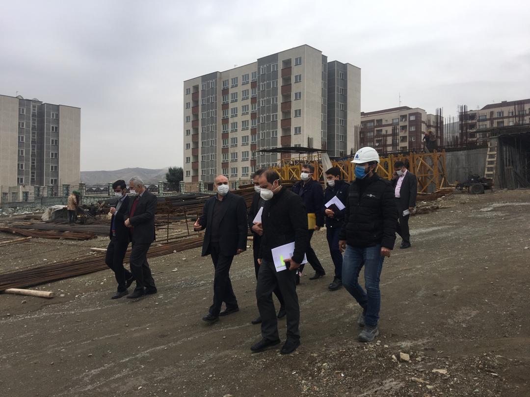 بازدید رییس شعبه مستقل مرکزی بانک مسکن از پردیس