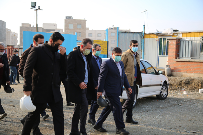 بازدید علمداری از مرکز شهر اندیشه دی ماه 99