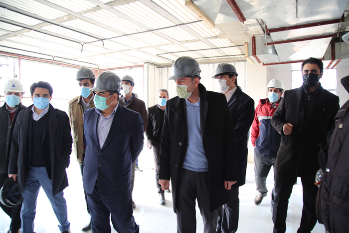 بازدید علمداری از مرکز شهر اندیشه دی ماه 99