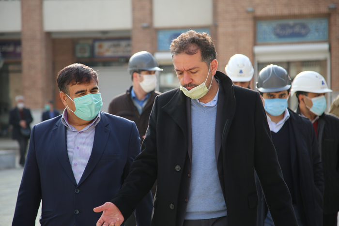 بازدید علمداری از مرکز شهر اندیشه دی ماه 99