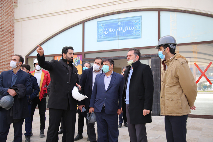 بازدید علمداری از مرکز شهر اندیشه دی ماه 99