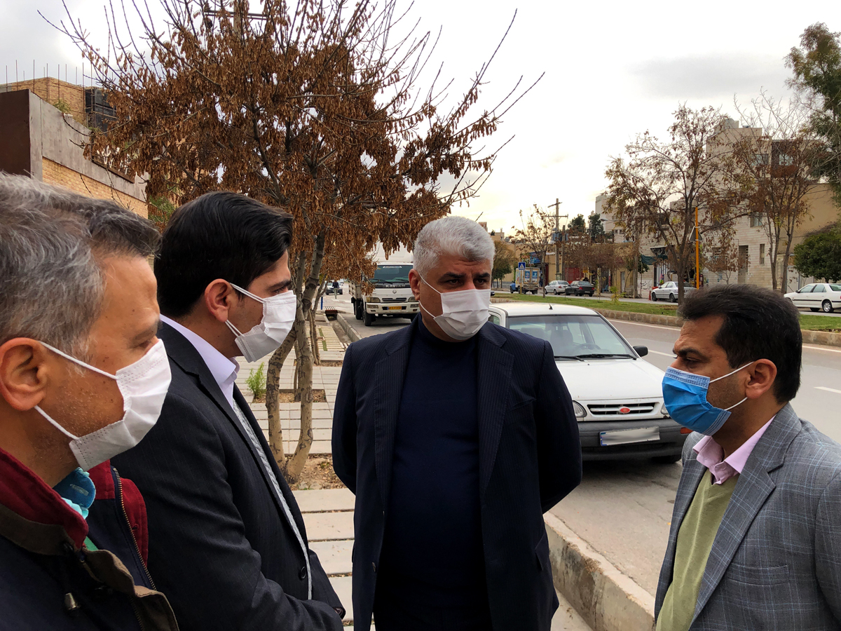 بازدید از پروژه سایه شیراز دی ماه 99