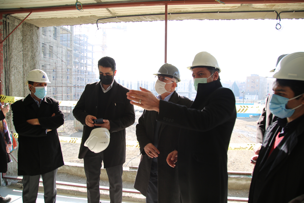 بازدید مشاور معاورن رییس جمهور از پروژه بنفشه اندیشه بهمن 99
