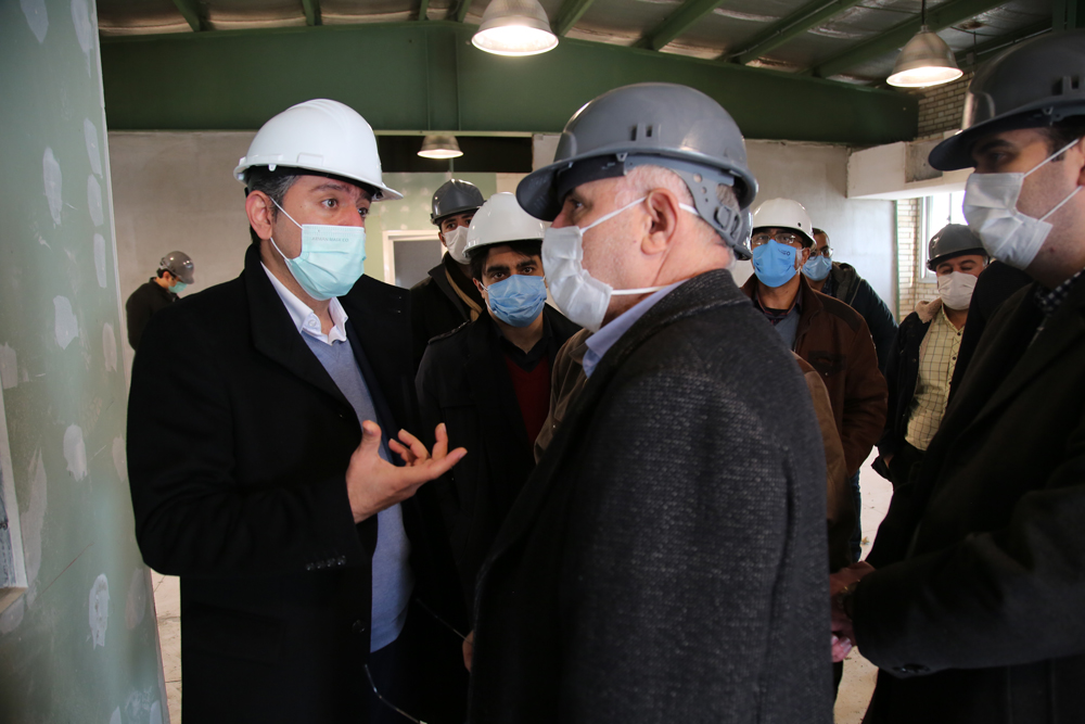 بازدید مشاور معاورن رییس جمهور از پروژه بنفشه اندیشه بهمن 99