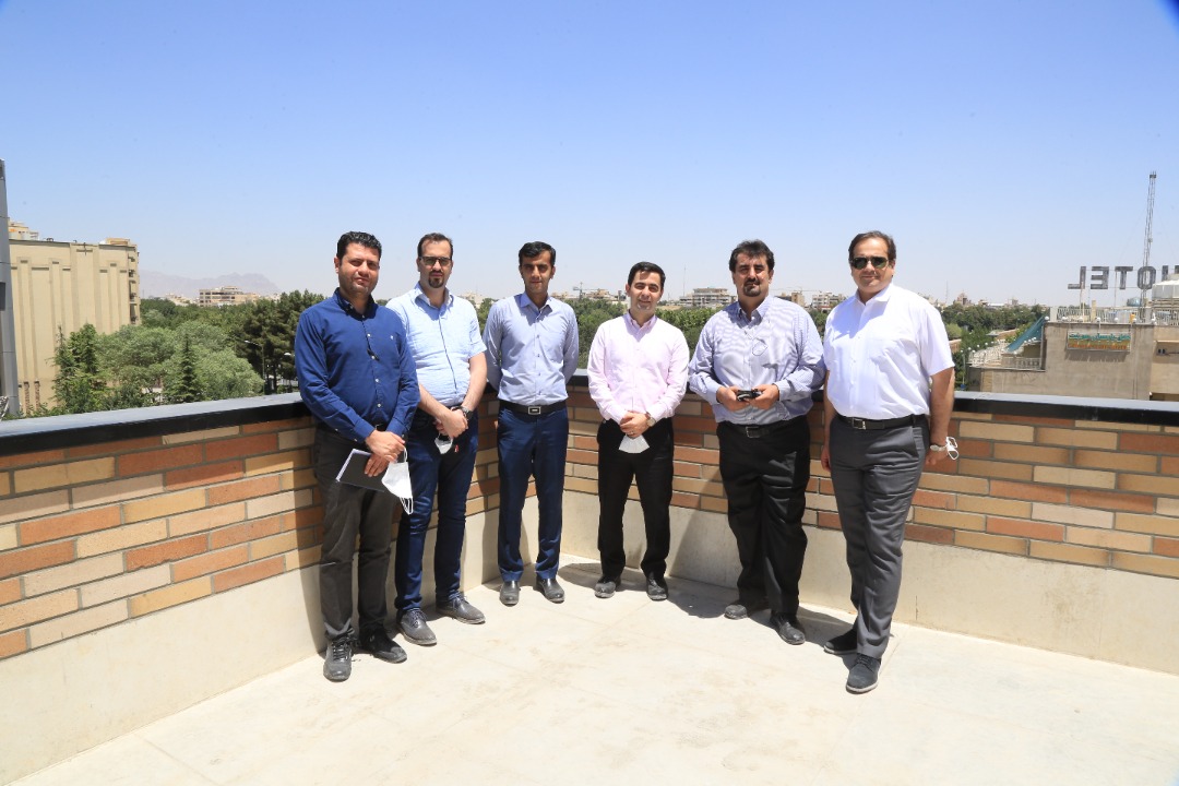 بازدید مدیرعامل از اصفهان خرداد 1400