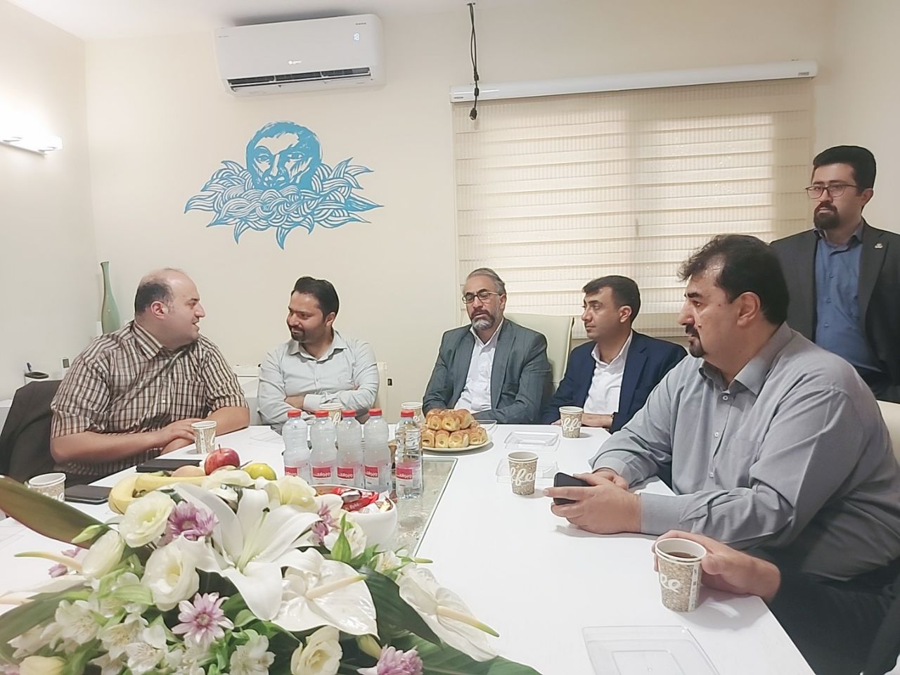 بازدید مدیر عامل گروه از ستاره کیش