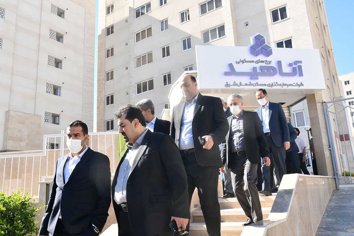 بازدید مدیر عامل گروه مالی بانک مسکن از شمال شرق