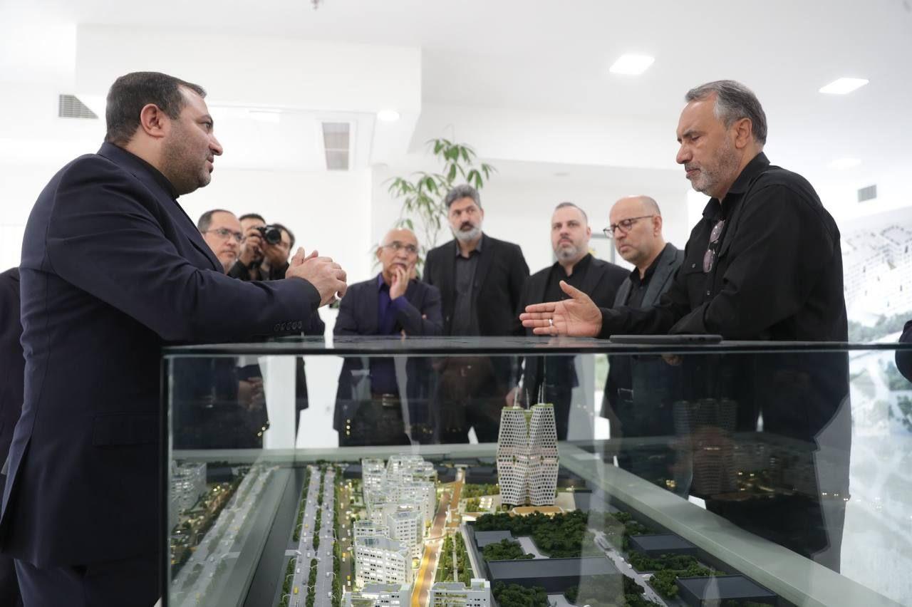 بازدید علیزاده از فردوسی مشهد 2