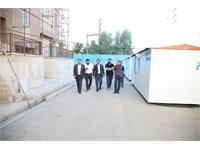 بازدید مدیرعامل ثمسکن از پروژه سبحان قرچک