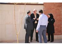 بازدید مدیر عامل بانک مسکن و مدیر عامل شرکت گروه سرمایه گذاری مسکن از پروژه سبحان قرچک 15 مهرماه