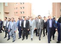 بازدید میدانی وزیر راه و شهرسازی از پروژه 1100 واحدی سبحان قرچک