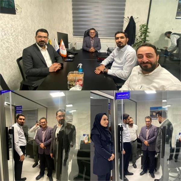 بازدید عضو هیئت‌مدیره ثمسکن از شرکت سرمایه‌گذاری مسکن البرز و بررسی روند پروژه مسکونی بابلسر