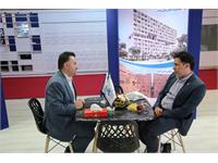 گزارش تصویری روز دوم غرفه ثمسکن در نمایشگاه کیش اینوکس