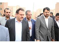 بازدید میدانی وزیر راه و شهرسازی از پروژه 1100 واحدی سبحان قرچک