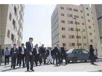 گزارش تصویری افتتاح پروژه 370 واحدی بهارستان زاهدان