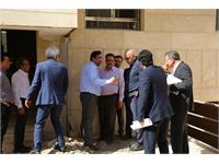 بازدید مدیرعامل و اعضا هیات مدیره بانک مسکن از پروژه سبحان قرچک