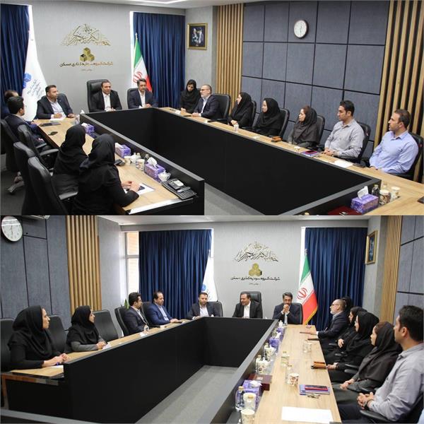 مراسم معارفه مدیر جدید منابع انسانی گروه سرمایه‌گذاری مسکن برگزار شد