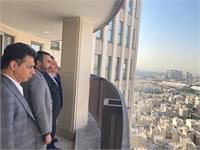 بازدید مدیرعامل ثمسکن از پروژه المپیک