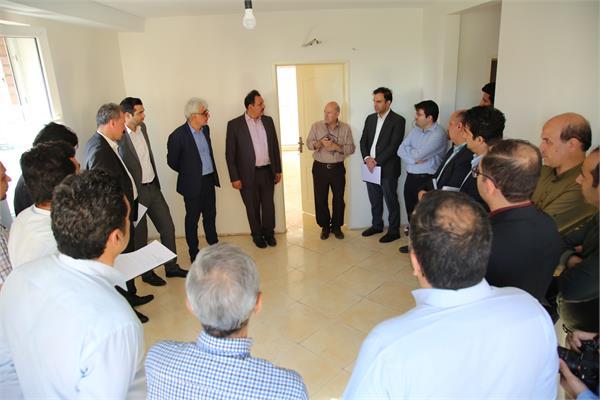 بازدید مدیرعامل ثمسکن از پروژه سبحان قرچک