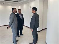 بازدید مدیرعامل ثمسکن از پروژه المپیک