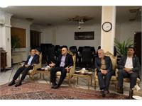 دیدار دکتر جواهری تفتی مدیرعامل شرکت گروه سرمایه گذاری مسکن با استاندار فارس دکتر ایمانیه