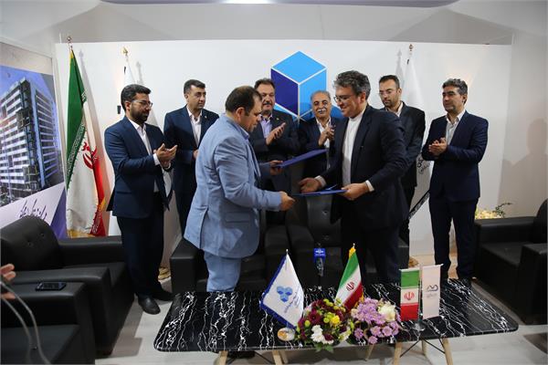 گزارش تصویری روز سوم غرفه ثمسکن در نمایشگاه کیش اینوکس
