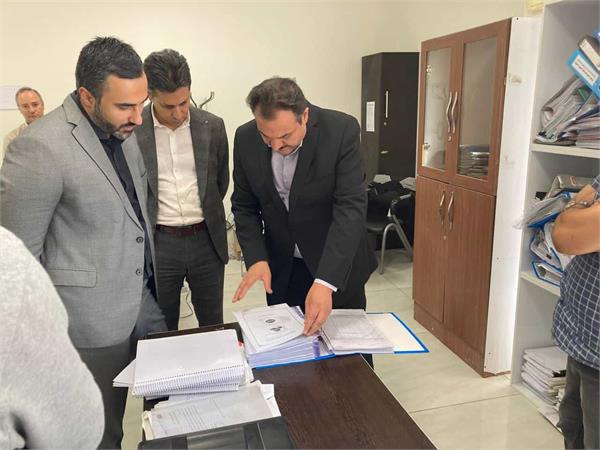 بازدید مدیرعامل ثمسکن از پروژه المپیک