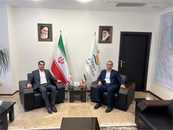 دیدار مدیرعامل شرکت سرمایه‌گذاری مسکن گیلان با مدیرعامل و رئیس هیئت‌مدیره سازمان منطقه آزاد انزلی