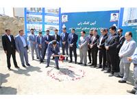 مراسم کلنگ زنی پروژه برج های مسکونی آسمان شهر پردیس برگزار شد