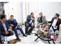 بازدید مدیرعامل سازمان ملی زمین و مسکن از غرفه ثمسکن