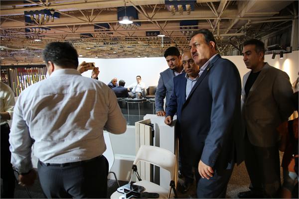 گزارش تصویری روز دوم نمایشگاه صنعت ساختمان غرفه شرکت گروه سرمایه گذاری مسکن