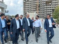 بازدید مدیرعامل بانک مسکن از پروژه مسکونی ستاره کیش