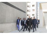 گزارش تصویری افتتاح پروژه 370 واحدی بهارستان زاهدان