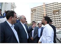 بازدید مدیرعامل بانک مسکن از پروژه مسکونی ستاره کیش