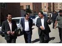 بازدید مدیر عامل بانک مسکن و مدیر عامل شرکت گروه سرمایه گذاری مسکن از پروژه سبحان قرچک 15 مهرماه