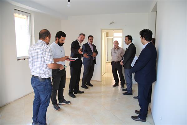 بازدید مدیرعامل ثمسکن از پروژه سبحان قرچک