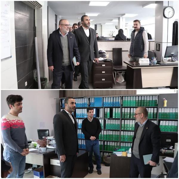 تاکید مدیرعامل ثپردیس بر افزایش ظرفیت ساخت در جریان بازدید از پروژه‌ها